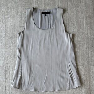 Theory silky shell top size P